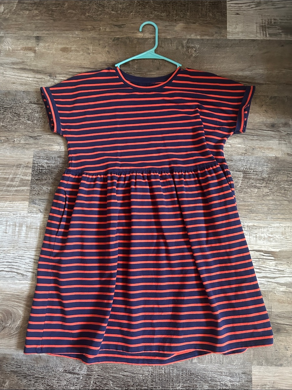Vineyard Vines Striped Girls' Casual Dress xl